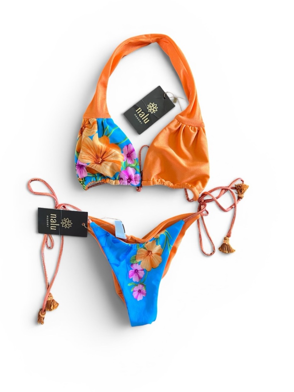 NWT Nalu resortwear string bikini XS